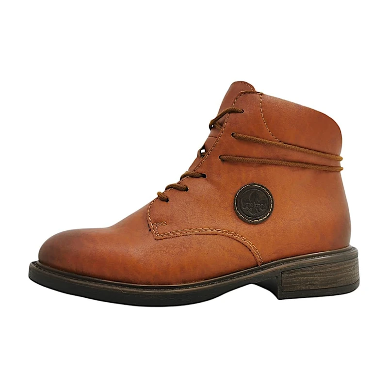 Rieker Women's 71440 Lace-Up Boots, 25 Brown, 3.5 UK