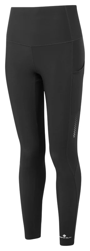 Ronhill Running, Wmn's Tech Winter Tight, Black/Reflect, 16