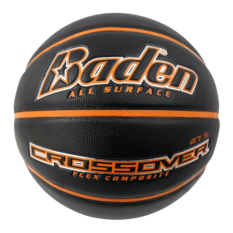Baden Crossover, Children and adults basketball, noir/orange, 7 - - Image 1