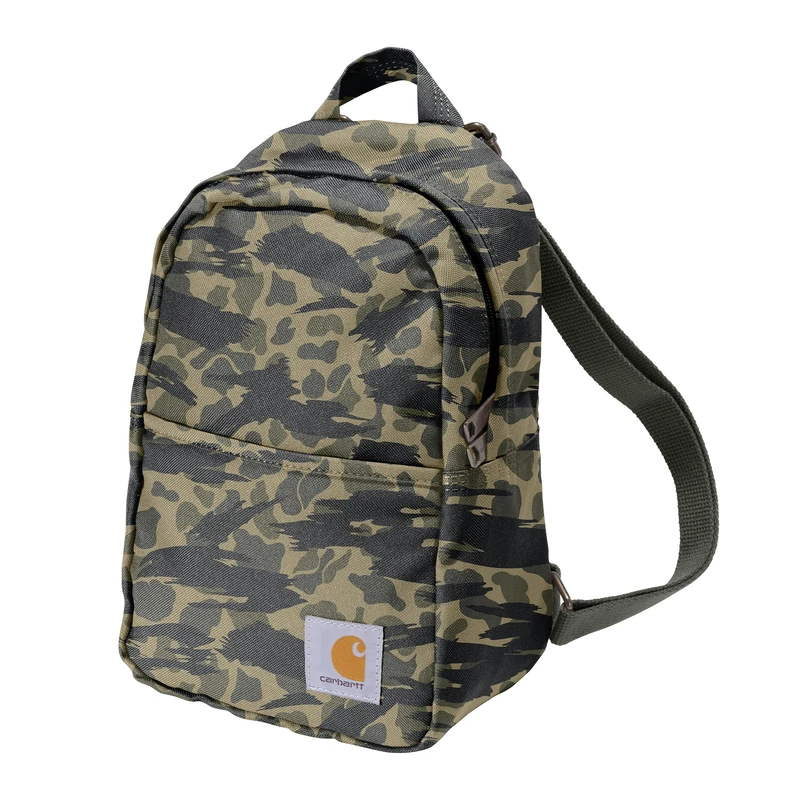 Carhartt Classic Mini, Durable, Water-Resistant Backpack with Adjustable Shoulder Straps, Blind Duck Camo, One Size