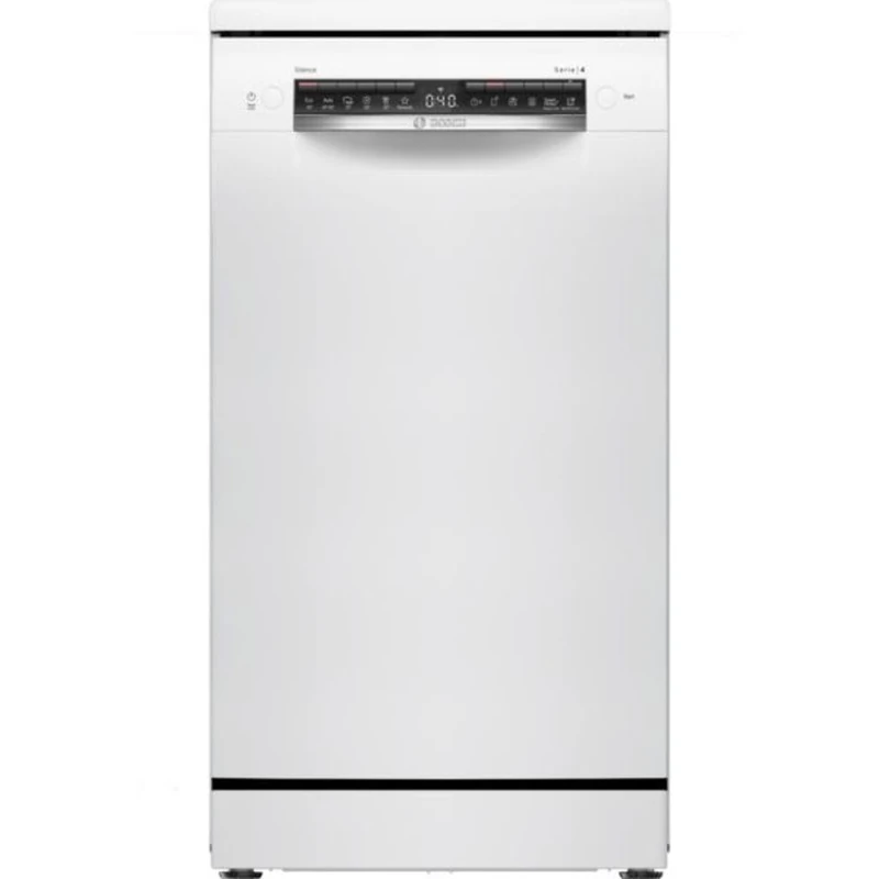Bosch SPS4EMW61E, 4 Series, 45 cm Dishwasher, Freestanding, White - Image 1