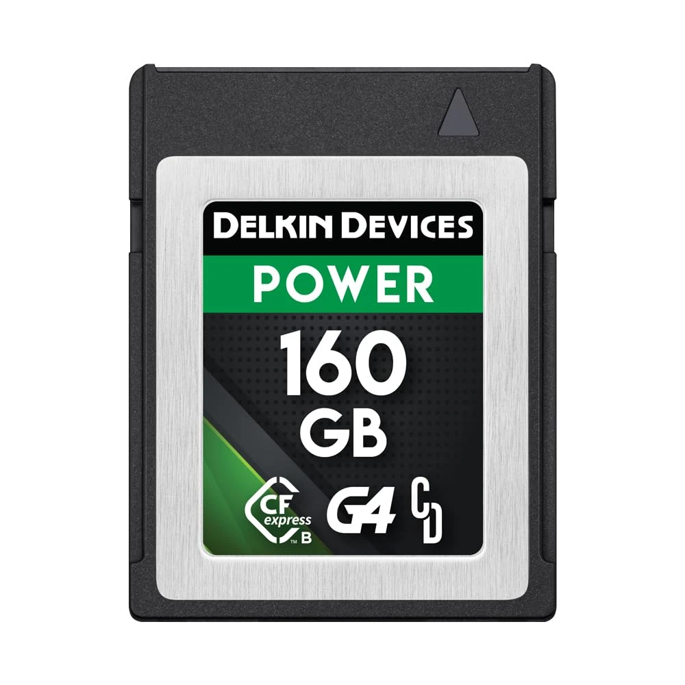Delkin Devices 160GB Power CFexpress Type B G4 Memory Cards