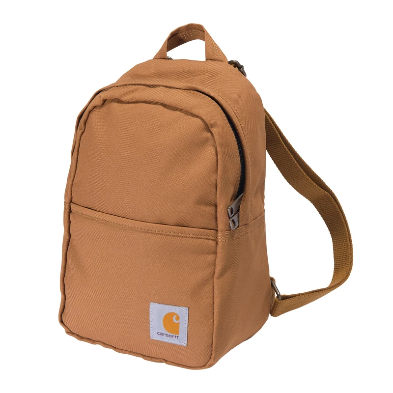 Carhartt Unisex's Classic Mini Backpack Brown, One Size