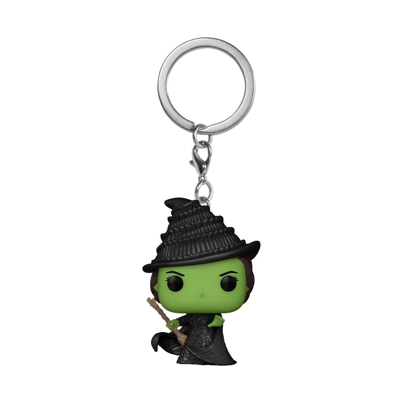 Funko Pop! Keychain: Wicked - Elphaba - Novelty Keyring - Collectable Mini Figure - Stocking Filler - Gift Idea - Official Merchandise - Movies Fans - Backpack Decor