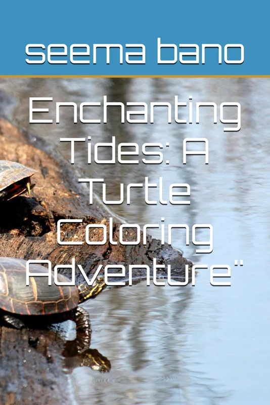 Enchanting Tides: A Turtle Coloring Adventure"