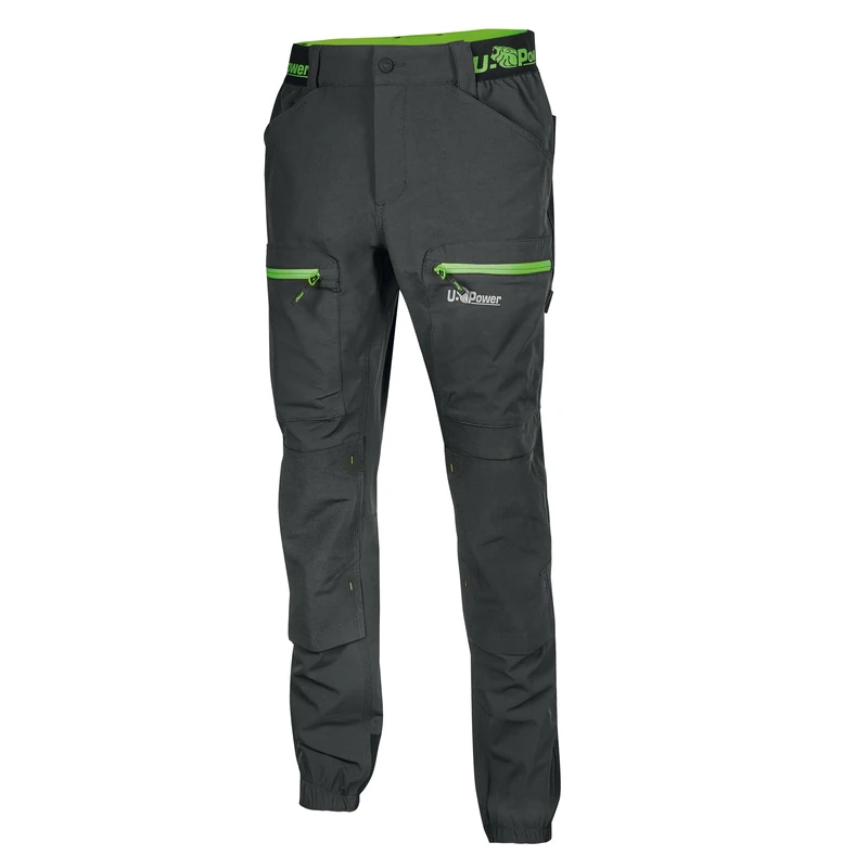 Upower Harmony Asphalt Grey/Green - T: XL