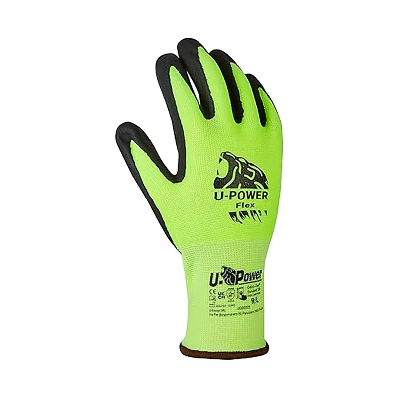 U-Power Flex Verde Fluo/Nero Conf=144 Pa - T: 11