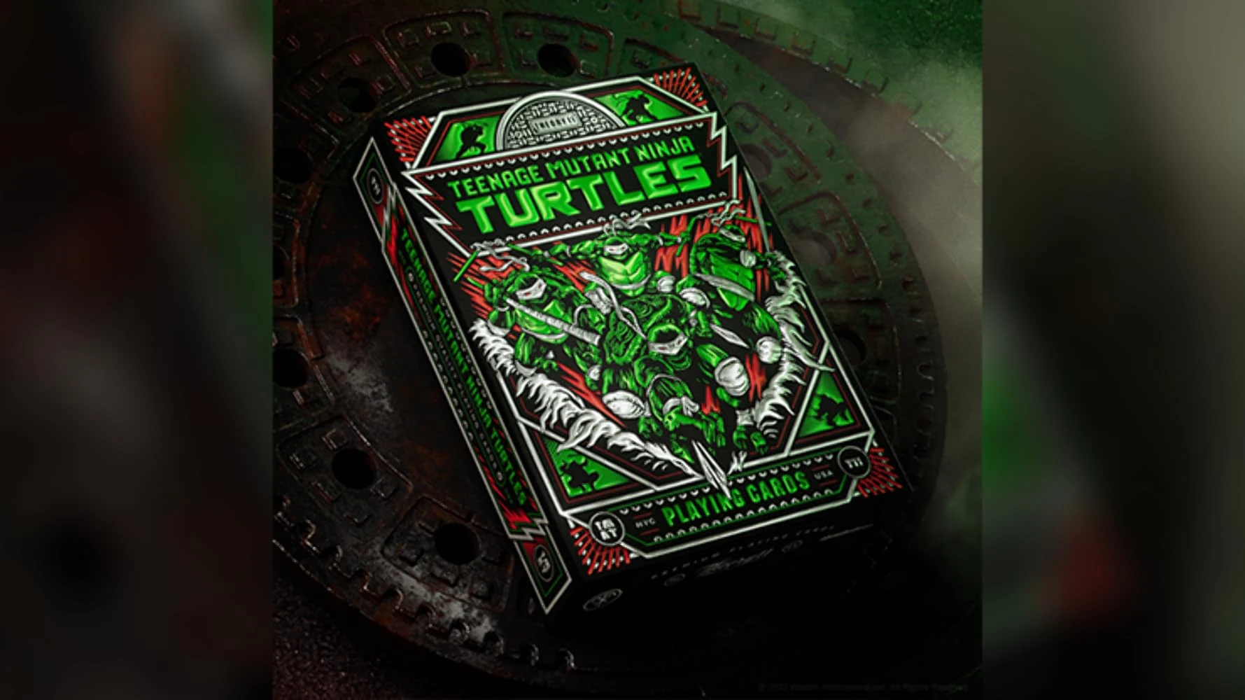 Murphy's Magic Supplies, Inc. Theory11 Teenage Mutant Ninja Turtles Playing Cards