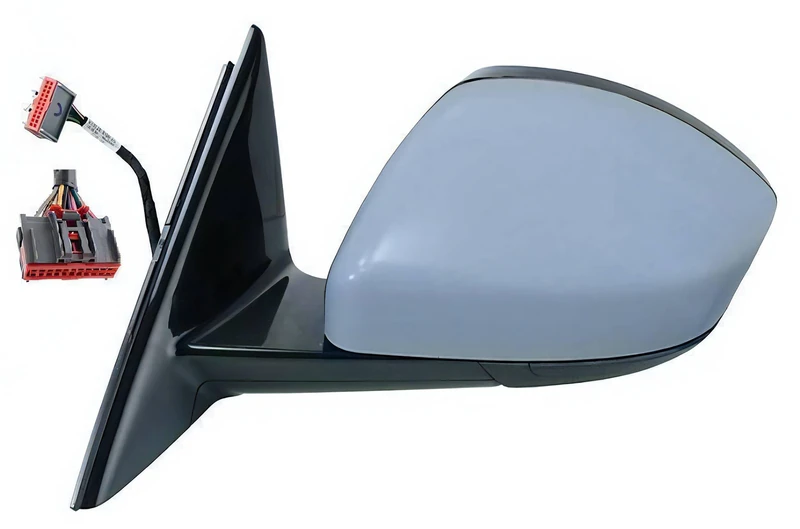 Electric mirror made for LAND ROVER EVOQUE from 2015 onwards RH folding paint. c/Mem. BLIS Lights LR066882