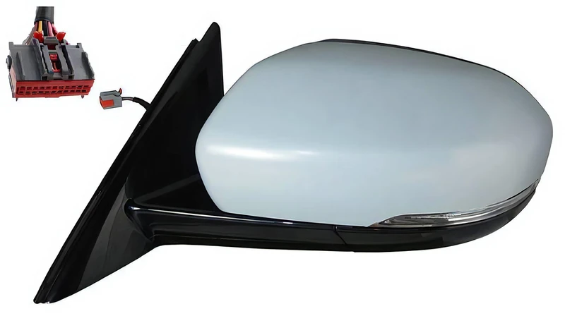 Electric mirror made for LAND ROVER EVOQUE from 2011 to 2014 RH El paint with LED light LR025170
