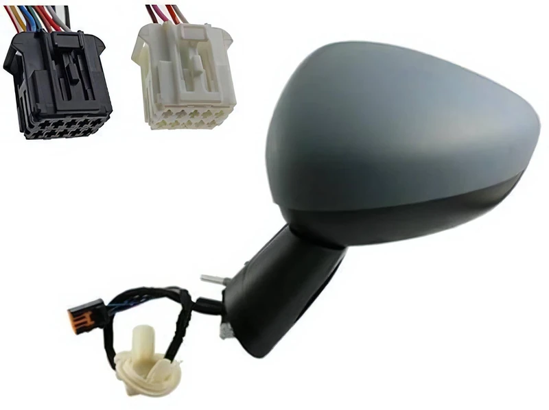 Electric mirror made for CITROEN C4 from 2010 to 2015 right side folding paint. c/Mem. Light probe 8154SY