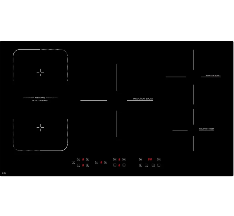 Lin LI-B57235, Induction hob, Black