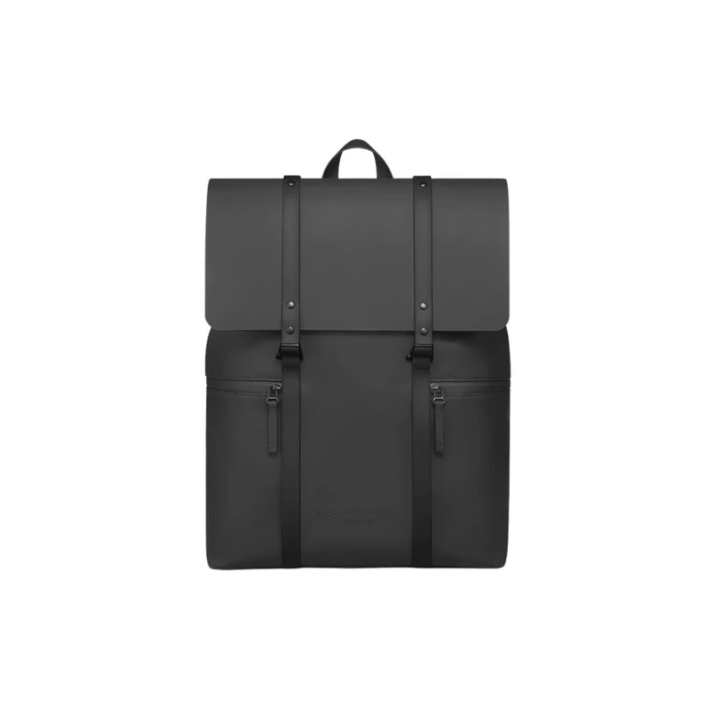 Gaston Luga Spläsh 2.0-16" - Black - Eco Friendly Laptop Backpack for Men & Women. Chest Strap, Quick Access Pockets, Secure 16" Laptop Compartment.Rain & Snow Resistant Travel Backpack