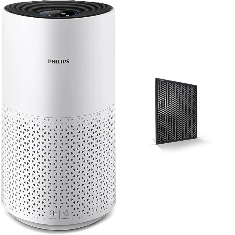 Philips Air Purifier Smart 1000i Series - Purifies rooms up to 78 m² - Removes 99.97% of Pollen & FY2420 / 30 Active carbon filter (for Philips air purifier AC2889, AC2887, AC2882)