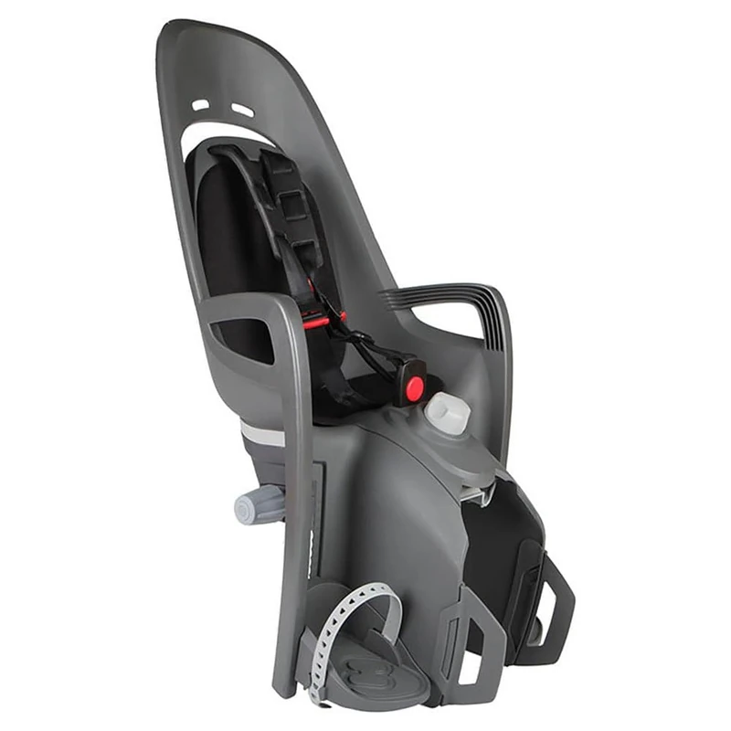 Hamax Zenith Relax Kids Childs Bike Bicycle Seat with Carrier Adapter Grey with Black Padding - Image 1