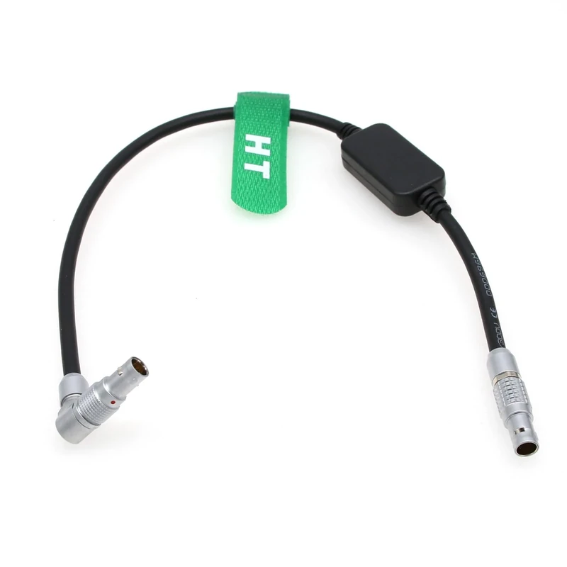 HangTon Camera Control Cable for Smallhd Cine 5 Indie 7 Monitor to RED Komodo-X V-Raptor, USB 5 Pin to EXT Right Angle 9-pin 50cm