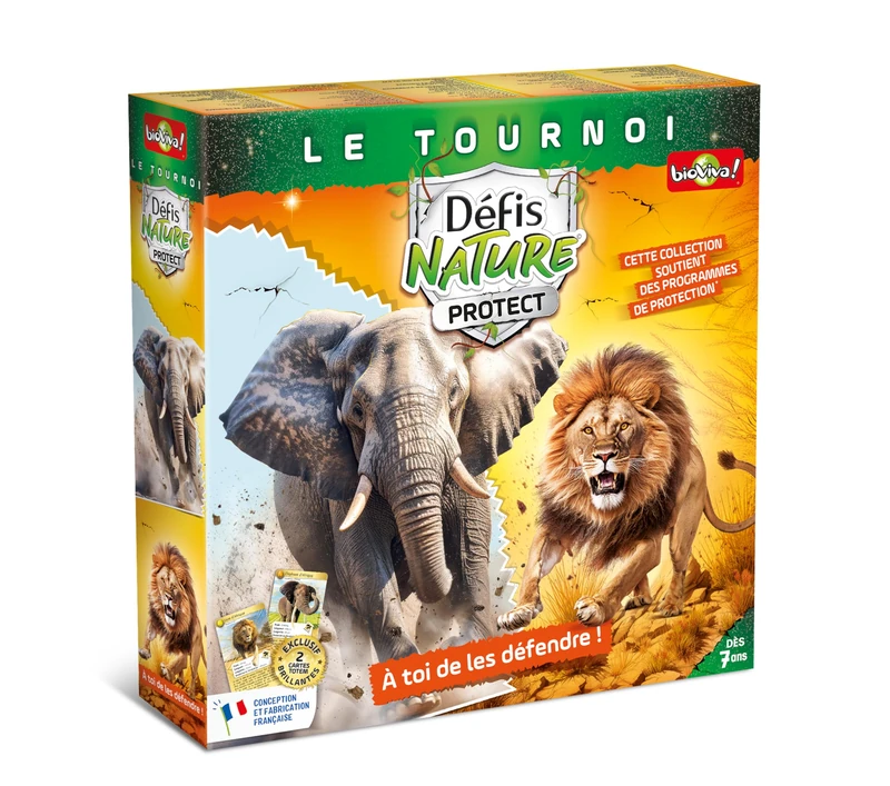 Bioviva - The Tournament - Wins the maximum number of battles after 3 rounds -1 to 4 players - Ages 7 and above - Made in France - 660723 - Image 1