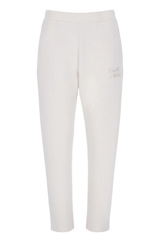 Russell Athletic A31222-W2-526 MACI-Open Leg Skinny Pant Pants Women's Pearl Size S White Sand