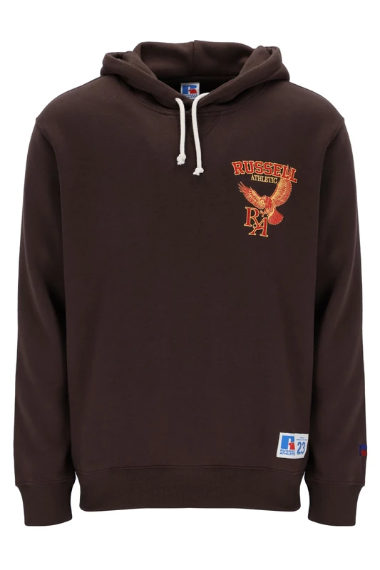 Russell Athletic E36382-SN-562 BARRY-PULL OVER HOODY Sweatshirt Men's BLACK Size XL