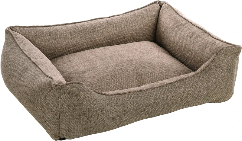 Flamingo Basket Gini Rectangle Taupe 80x67x22cm