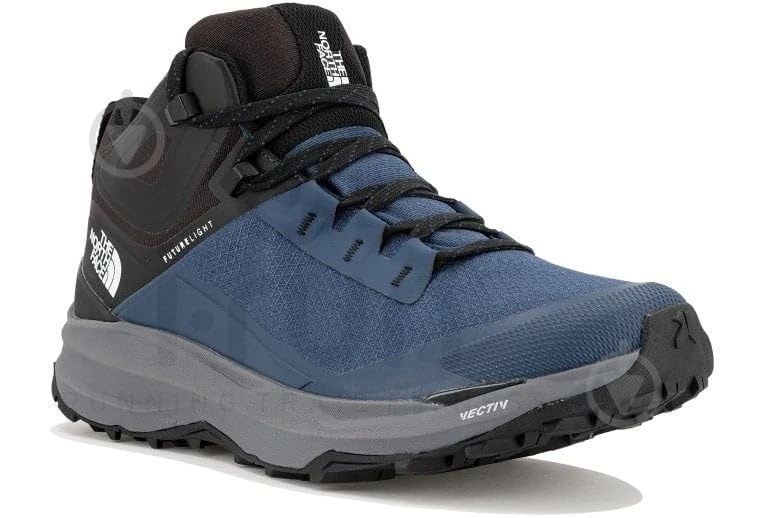 The North Face Vectiv Exploris 2 Trail Running Shoe Shady Blue/TNF Black 11.5