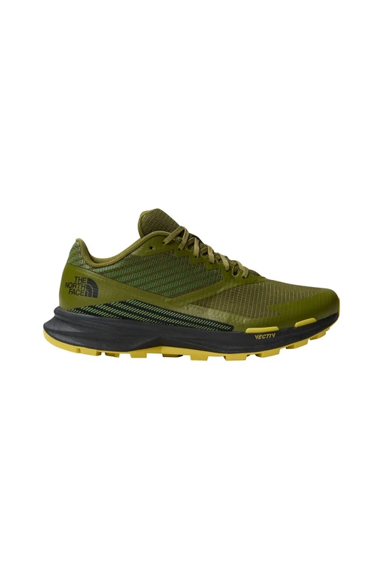 The North Face Vectiv Levitum Trail Running Shoe Forest Olive/TNF Black 8.5