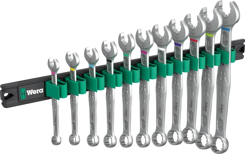 9640 Magnetic rail 6003 Joker 1, Ring spanner set - 05020233001