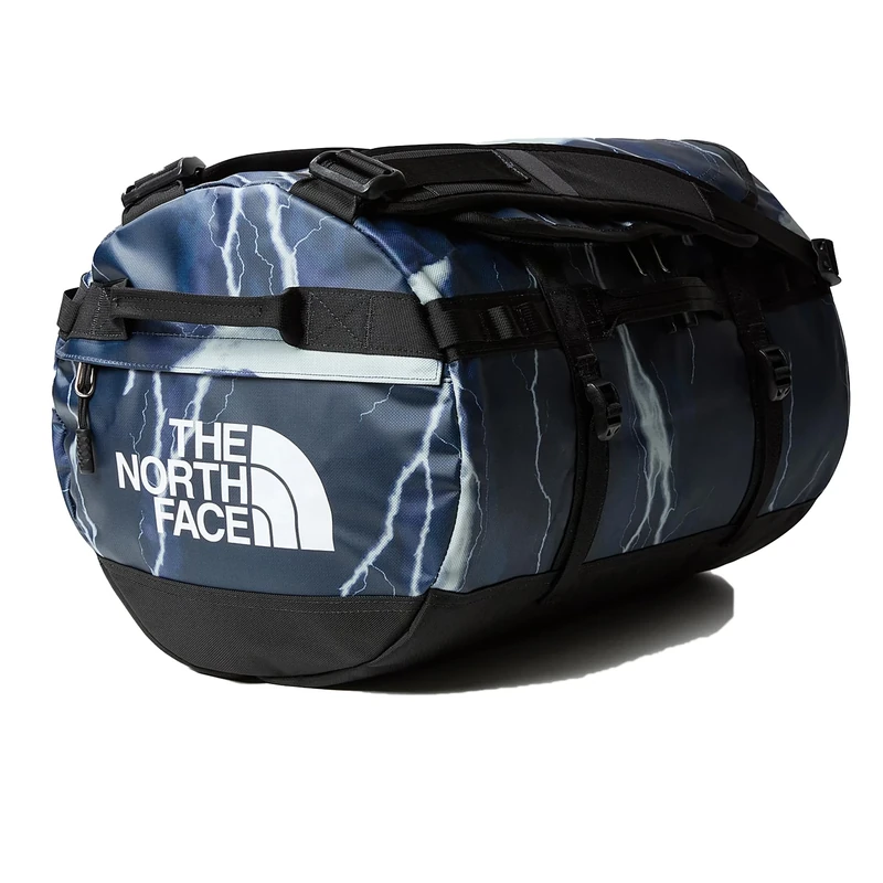 The North Face Base Camp Backpack Summit Navy Tnf Lightening Print/Tnf Black S