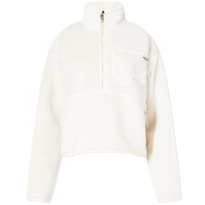 The North Face Extreme Pile Sweatshirt White Dune L