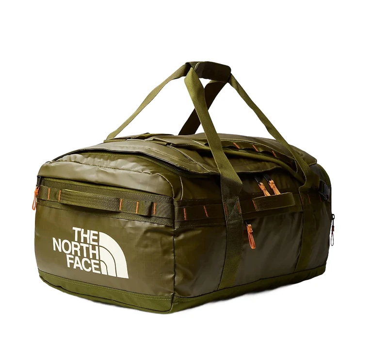 The North Face Base Camp Backpack Forest Olive/Desert Rust/White Dune One Size