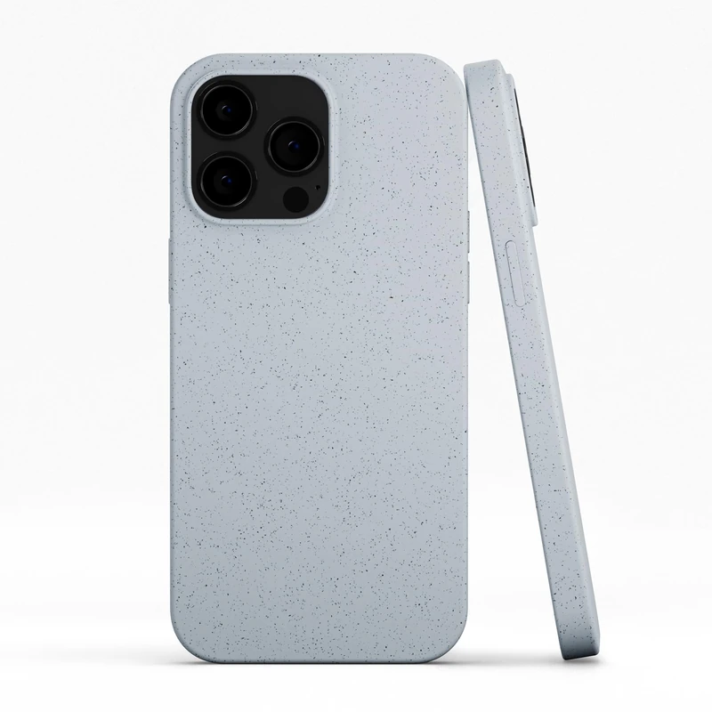RadEnergy EMF Protection and Anti Radiation Liquid Silicone Shungite Case for iPhones, 5G Shield Reduction, Lightweight Protective Back Cover (Light Blue, 14) - Image 1