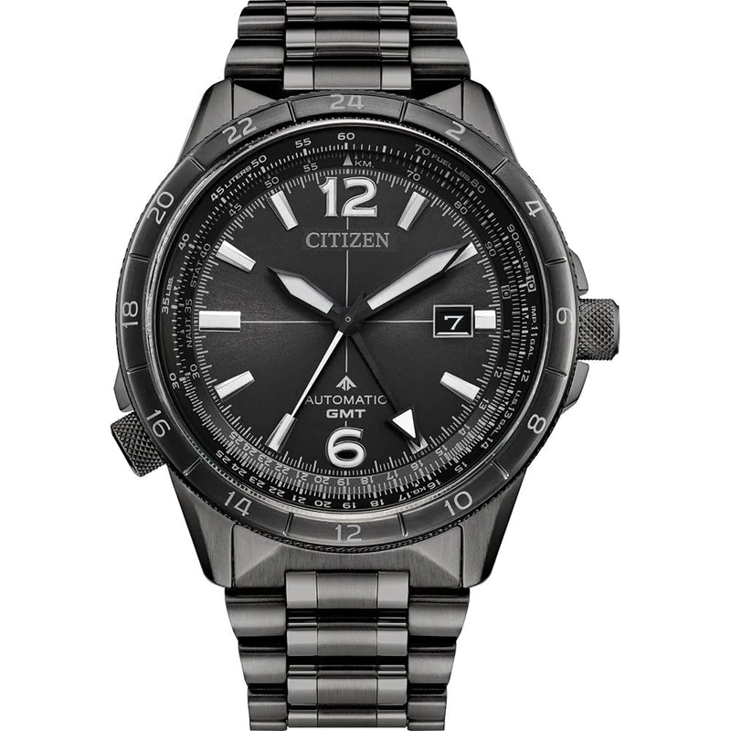 Citizen Automatic Men's Analogue Watch Promaster Air GMT