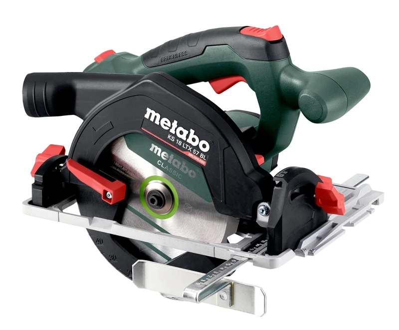 Metabo KS 18 LTX 57 BL (611857840) 18V Cordless Brushless Circular Saw, Body Only + metaBOX 340