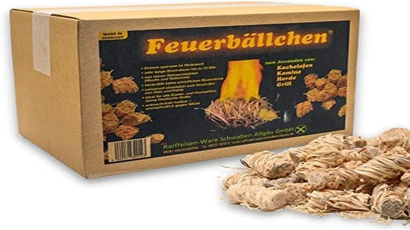 Feuerballchen Fireballs Fireplace Lighter - 7.5 kg Box