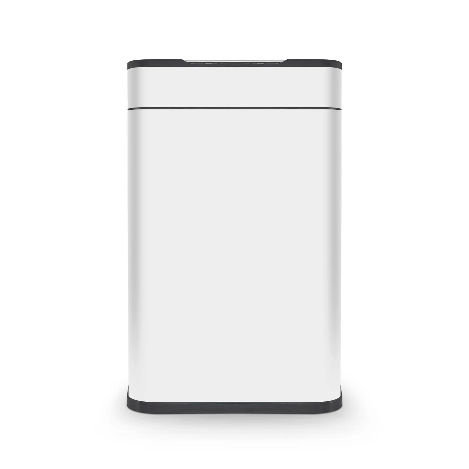 Tower T938023WHT Ozone Sensor Bin, Large 60L, Hands Free Opening, Carbon Filter, White