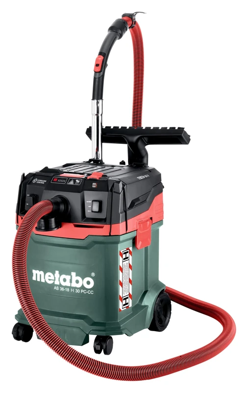 metabo AS 36-18 H 30 PC-CC (602075850) Cordless vacuum cleaner without battery pack, without charger - Image 1