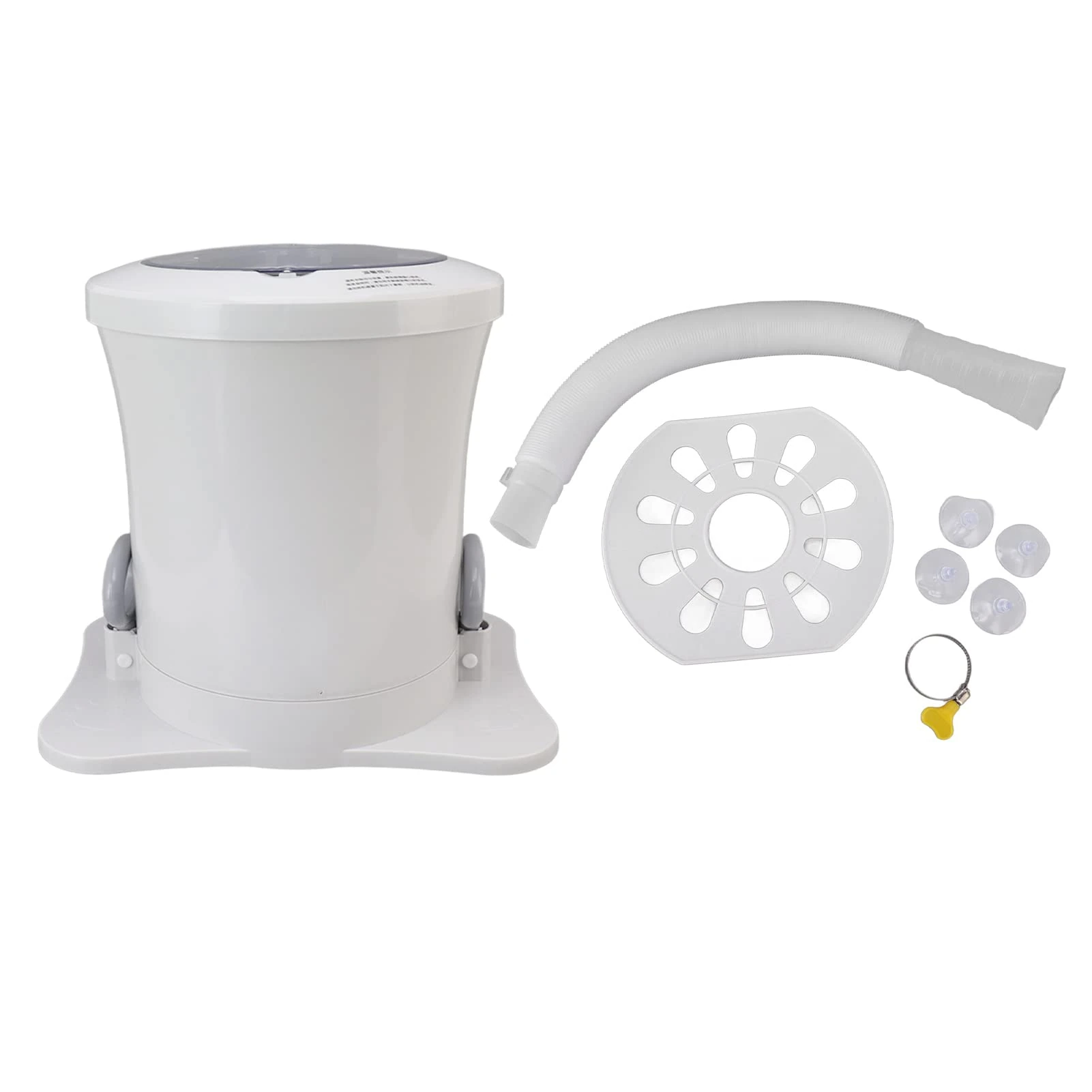 Manual Dewatering Machine, Manual Dewatering Machine Hand Pull Rope Electric 2500RPM Clothes Dehydrator for Dormitory (Headerbsmp4oxh9wdu-11)