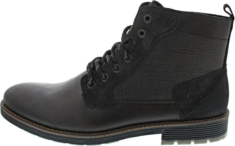 Rieker Men's F4521 Lace-Up Boots, Grey, 47 EU, gray, 12 UK