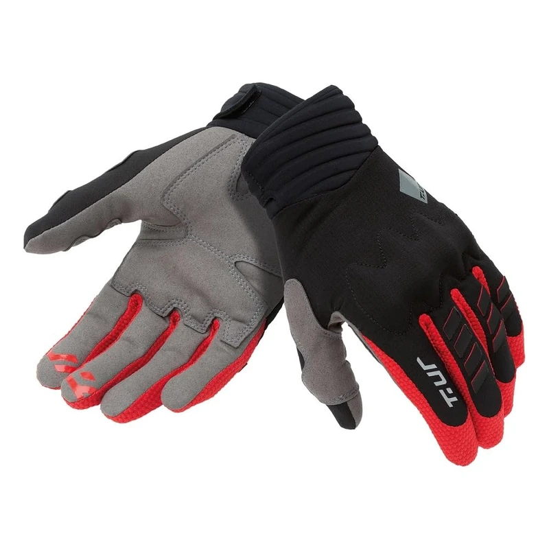 T.UR G-SIX BLACK-RED GLOVES XS