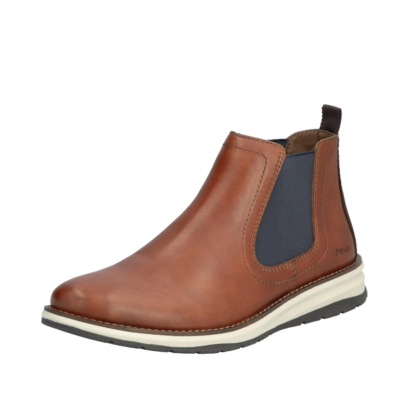Rieker Mens 14752 Chelsea Boots, Brown 24, 8 UK