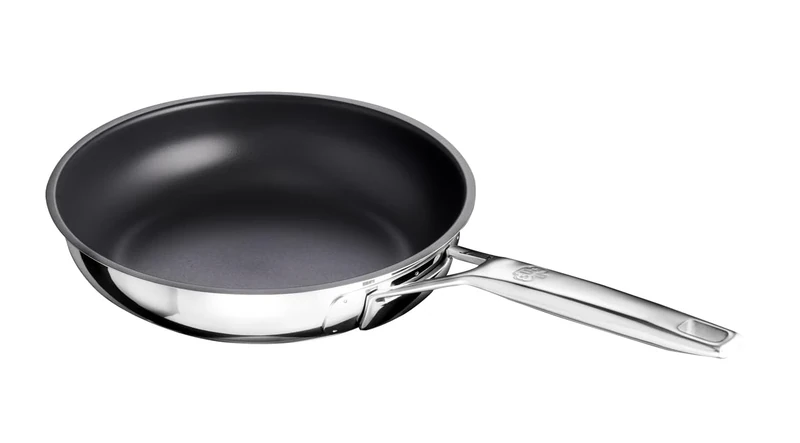 Schulte-Ufer Astral 64456-20 Frying Pan with UniverSUS Surface Structure Stainless Steel 20 cm