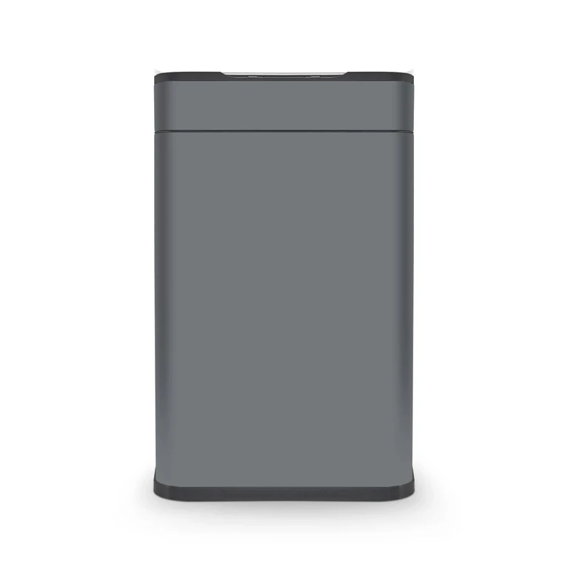 Tower T938023GRY Ozone Sensor Bin, Large 60L, Hands Free Opening, Carbon Filter, Grey