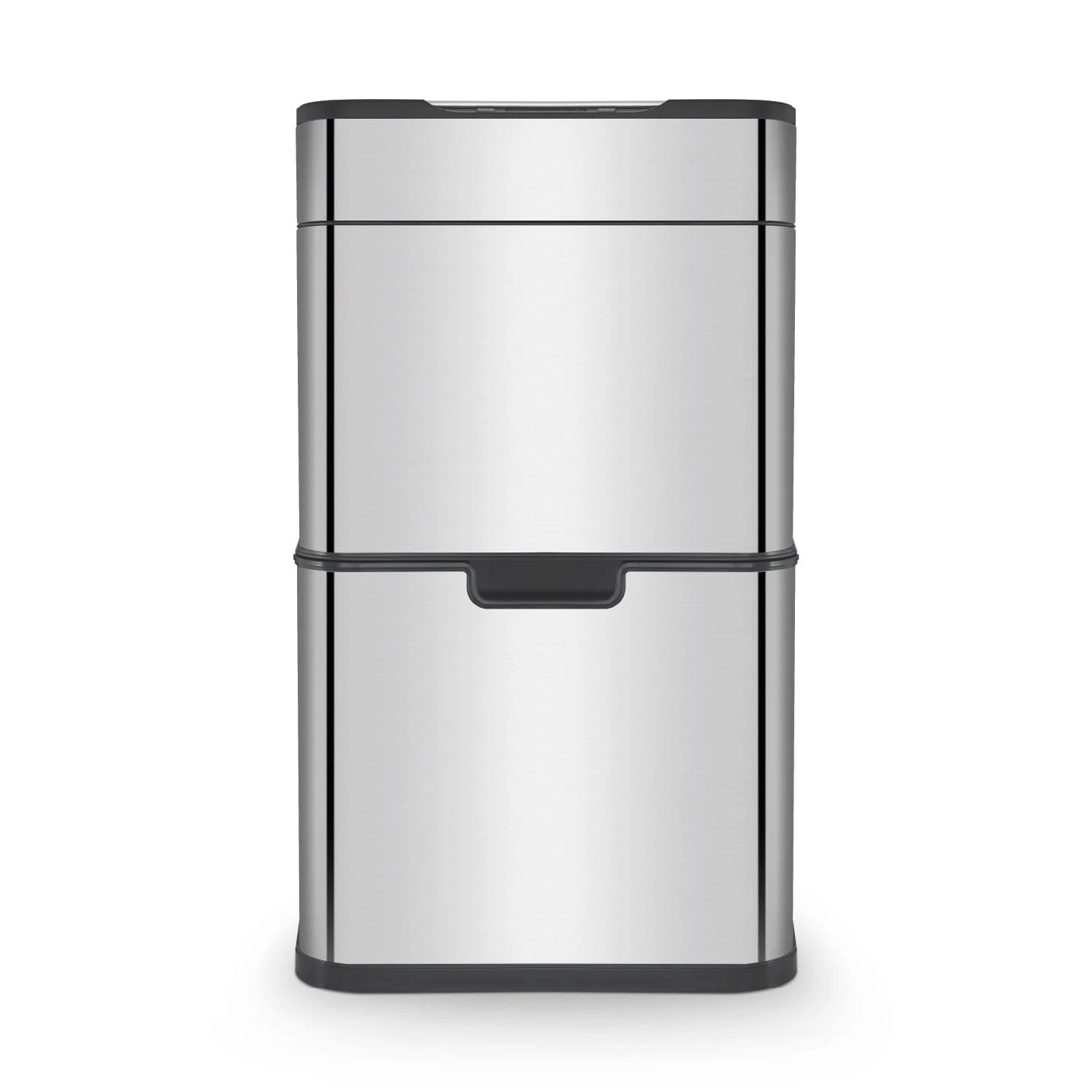 Tower T938021SS Ozone Recycling Sensor Bin, 50L, Complete Recycling System, Hands Free Opening, Carbon Filter, Stainless Steel