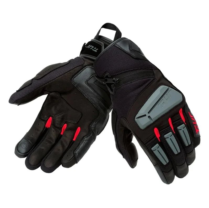 T.UR G-FOUR BLACK-RED GLOVES XL