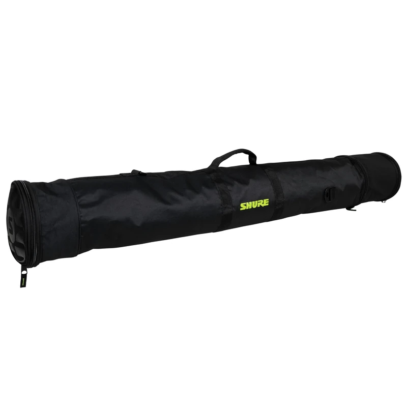 Shure by Gator Padded Microphone Stand Bag That Holds 3 Stands, 5 Mics, & Cables, Black (SH-STANDBAG)