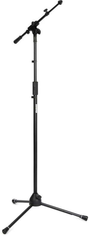 Shure by Gator Standard Tripod Mic Stand with Telescoping Boom, black (SH-TRIPODSTANDTBM)