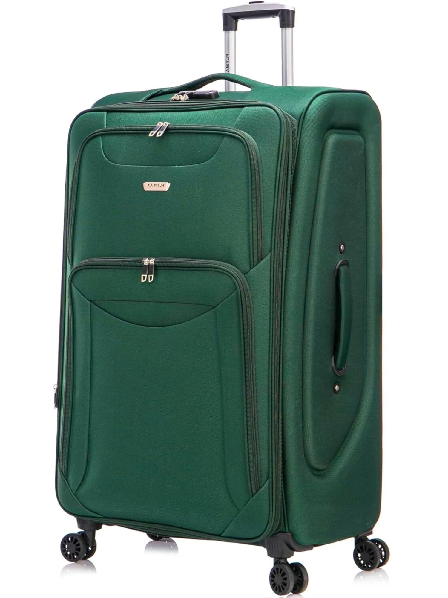 FLYMAX 29" Large Super Lightweight 4 Wheel Suitcase Luggage Expandable with Wheels