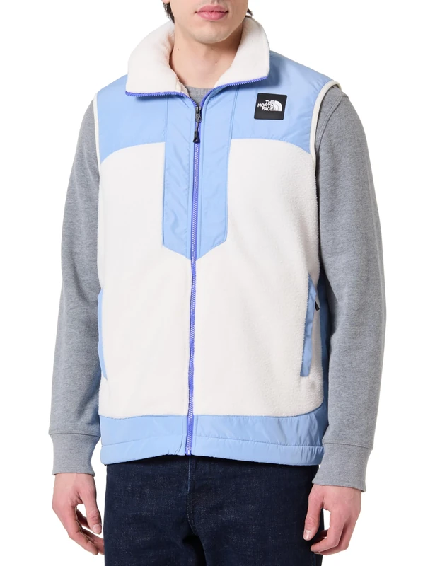 THE NORTH FACE Fleeski Jacket White Dune/Steel Blue S - Image 1