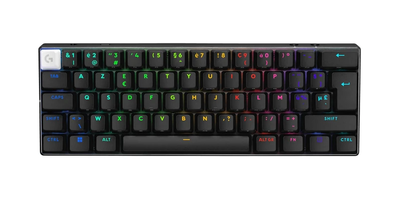 Logitech G PRO X 60 LIGHTSPEED Wireless Gaming Keyboard, Black, Disposición QWERTY Español