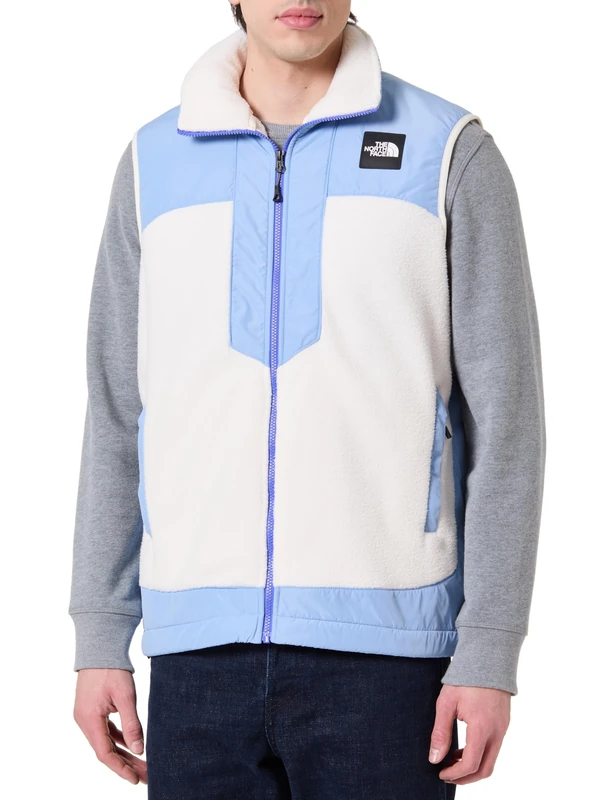 THE NORTH FACE Fleeski Jacket White Dune/Steel Blue L
